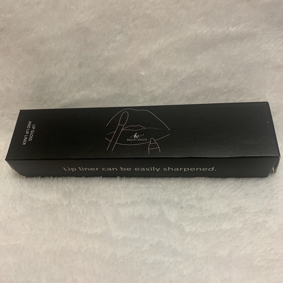 BEAUTY VAULTE 2pc Lip Gloss & Liner Duo Set FEELING PHOEBE (Mauve Brown) New - Picture 4 of 9